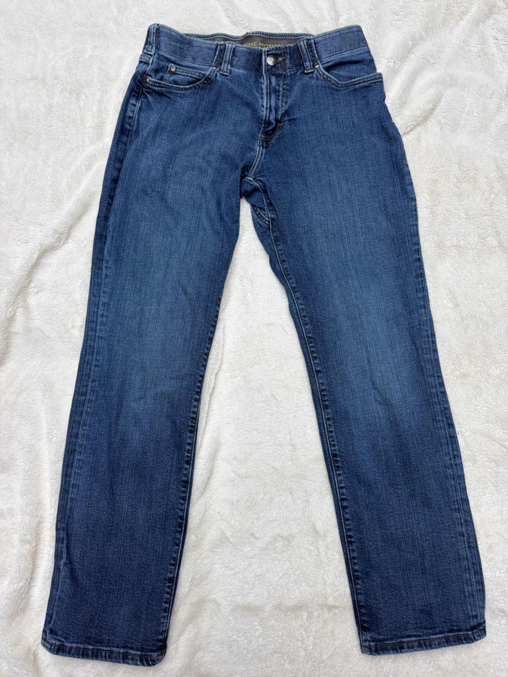 Lee Women's Skinny Jeans in Dark Blue Denim